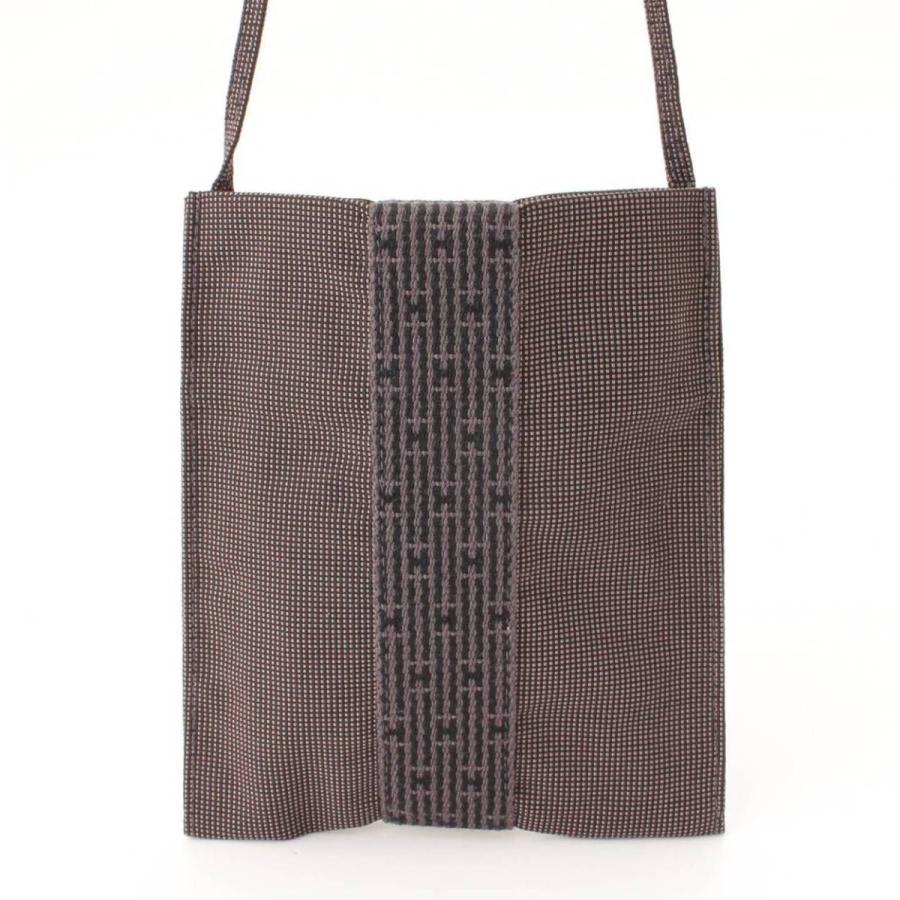 HERMES 【エルメス】Hermes エールライン キャンバス ポシェット  