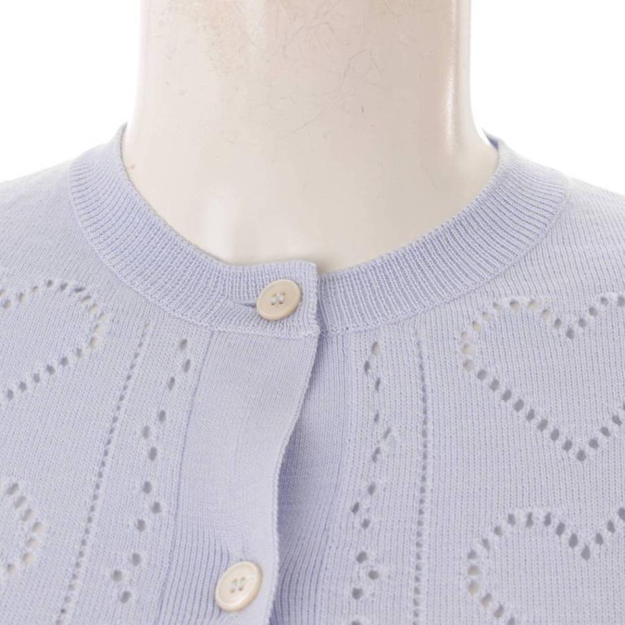 miumiu ミュウミュウ 半袖 ニット 白 ホワイト ハート justice.gouv.cd