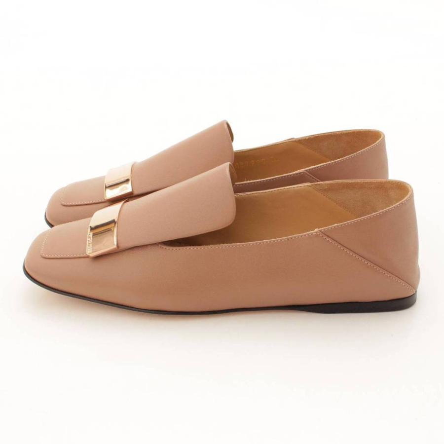 極美品 sergio rossi ポインテッドトゥ パンプス ピンクベージュ 美品 sergio rossiピンクベージュポインテッドパンプス 極美品 sergio