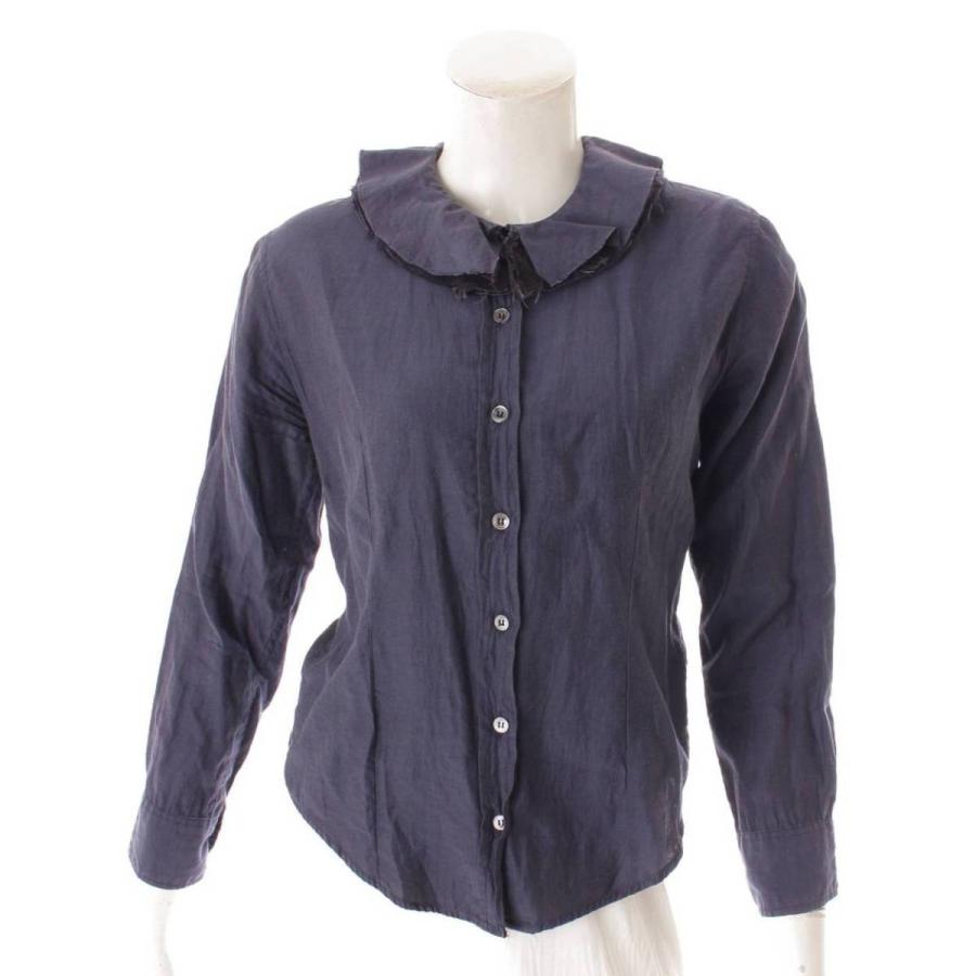 Paul Harnden ポールハーデン コットンノーカラーシャツS