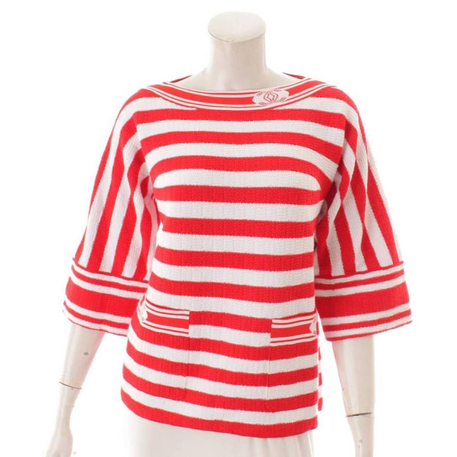 CHANEL 【シャネル】Chanel ココマーク サマーニット トップス P61033  