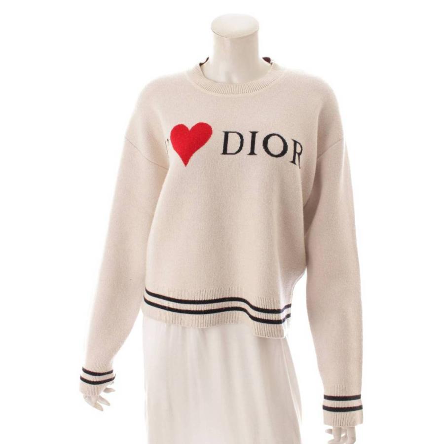 クリスチャン ディオール】Christian Dior 19AW カシミア ロゴ ハート 