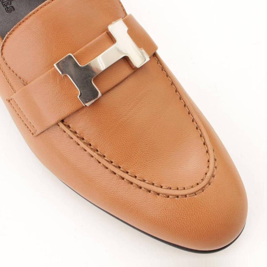 エルメス】Hermes モカシン パリ レザーシューズ ローファー コン