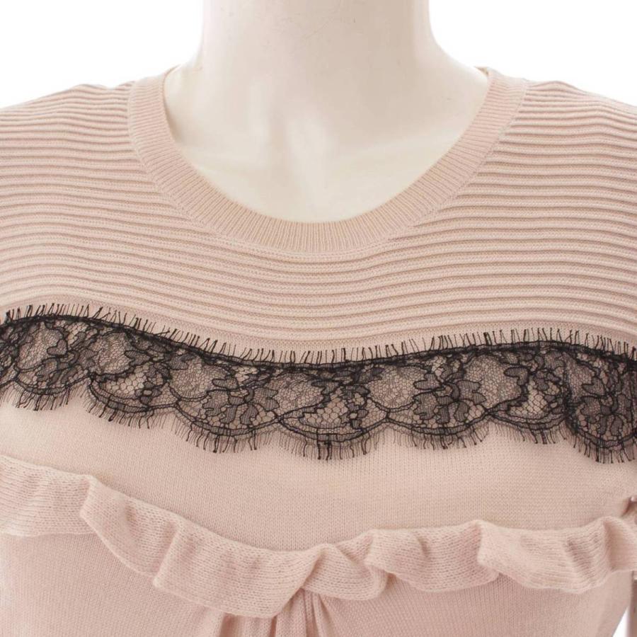 レッドヴァレンティノ】Red Valentino レース フリル ウール  