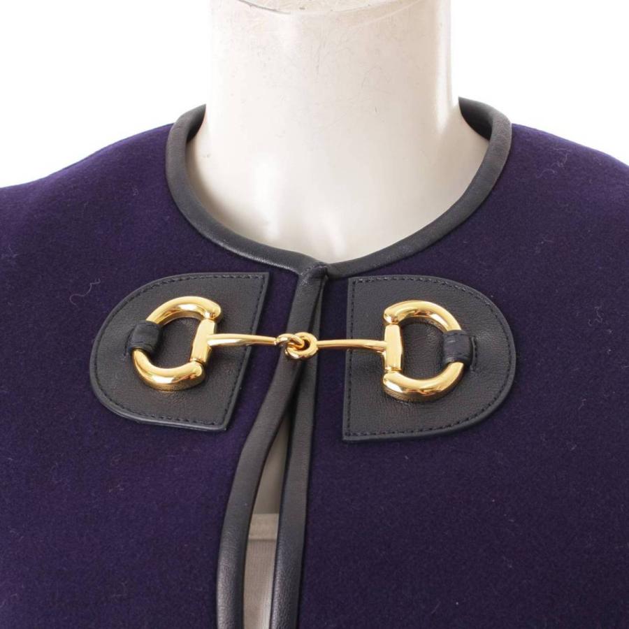 ❤️未使用❤️Gucci ホースビット ウール ジャケッ 602562ネイビー 36 ❤️未使用❤️Gucci ホースビット ウール ジャケッ 602562