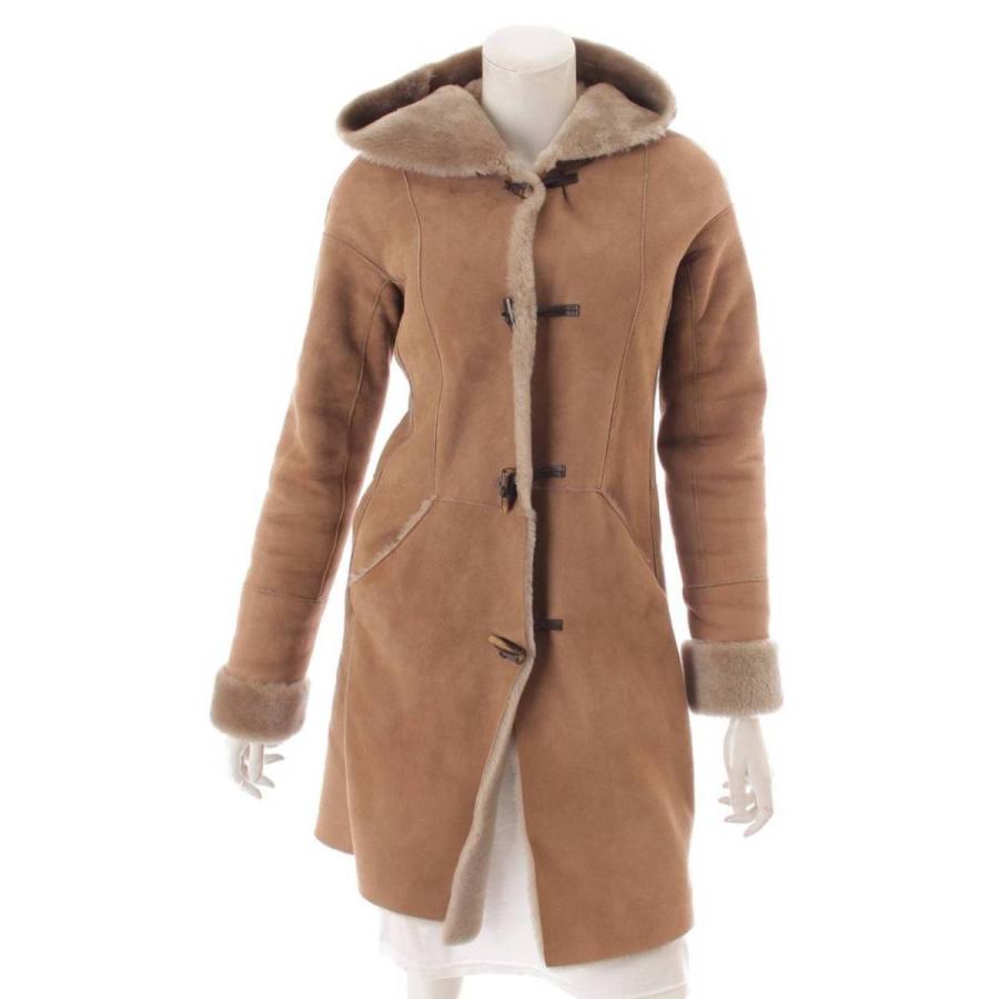 エンメティ Emmeti ムートンコート ダッフルコート キャメル 36 中古 正規品保証 Www Retro Jp 通販 Yahoo ショッピング