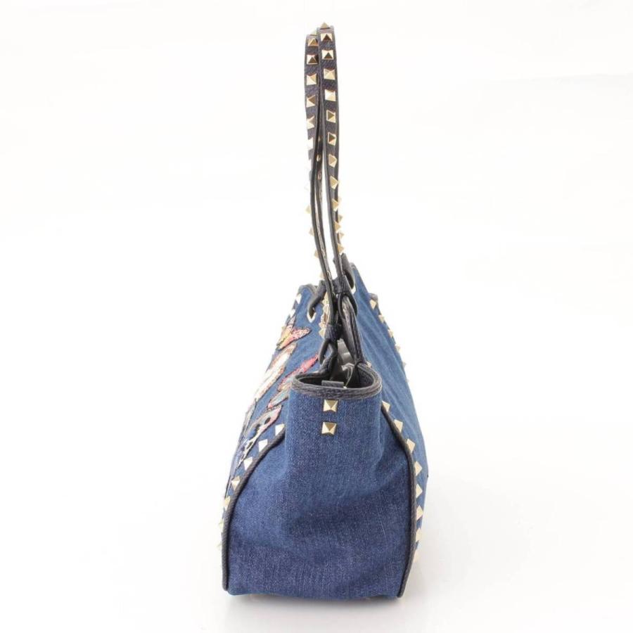VALENTINO 【ヴァレンティノ】Valentino ロックスタッズ 刺繍 デニム 
