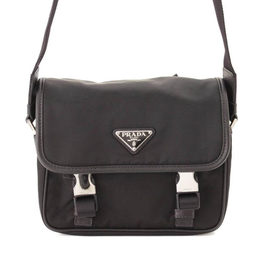PRADA 【プラダ】Prada 21SS テスート サフィアーノ ショルダーバッグ 