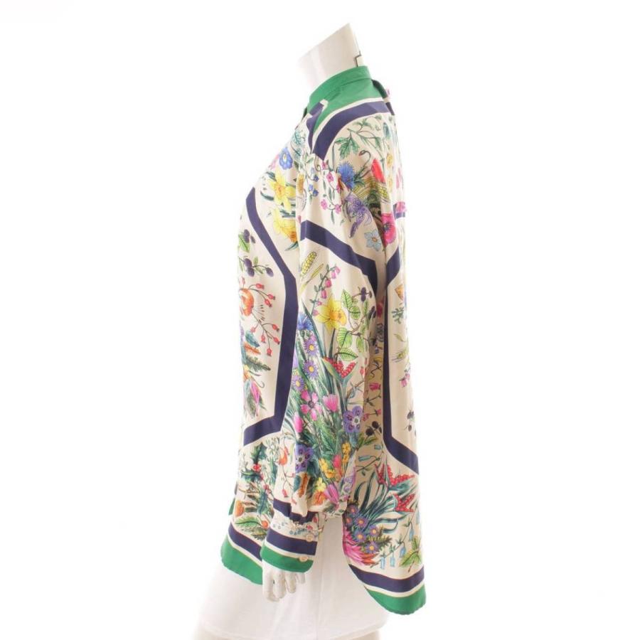 GUCCI 【グッチ】Gucci 18SS シルク フローラルプリント ブラウス  