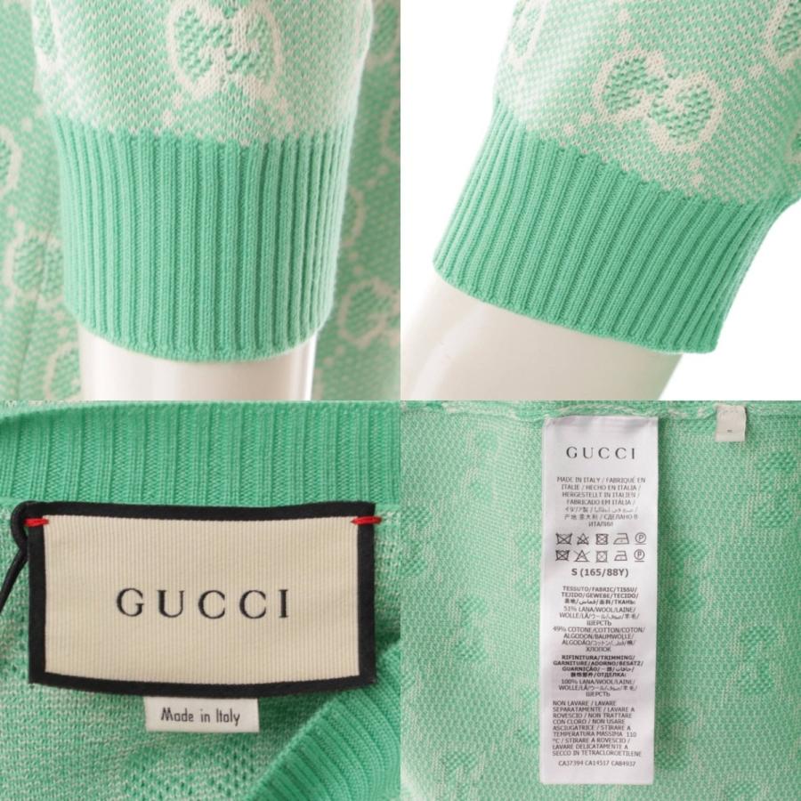 68％以上節約68％以上節約Gucci 20SS GGコットン ウール 半袖 ニット