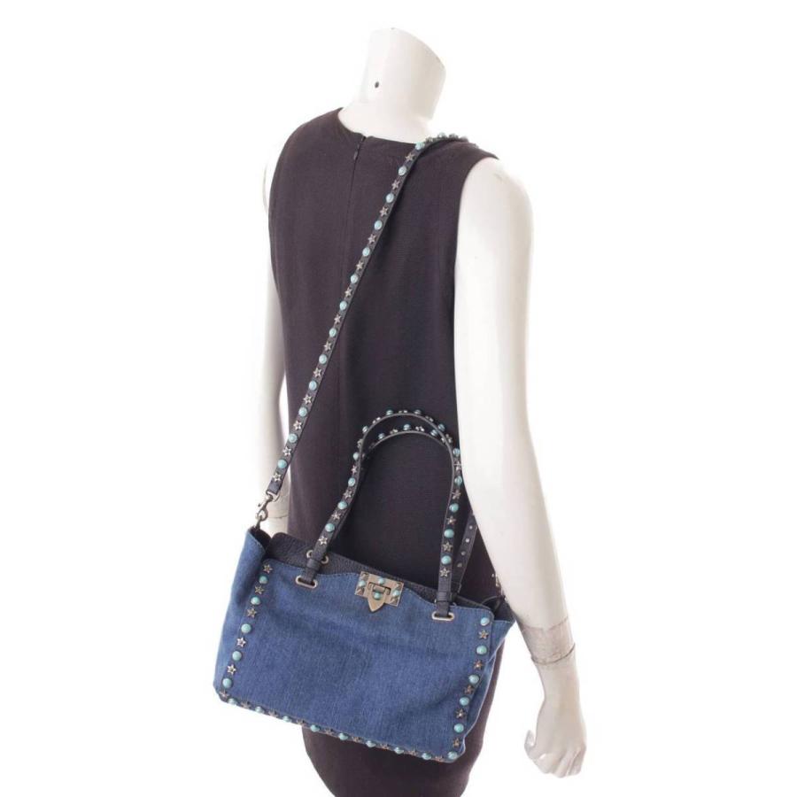 VALENTINO 【ヴァレンティノ】Valentino ロックスタッズ ターコイズ 