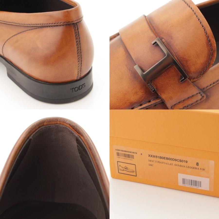 TOD'S Tods Tロゴ タイムレス モカシン ローファー TOD'S Tods Tロゴ タイムレス モカシン ローファー