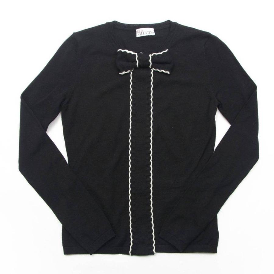 RED VALENTINO ブラックカーディガン