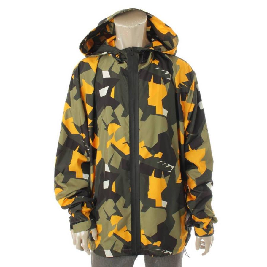 MSGM 18SS カモフル柄 フード付き ナイロン ジャケット 184053 マルチ 
