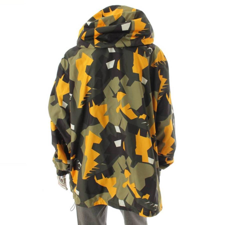 MSGM MSGM 18SS カモフル柄 フード付き ナイロン ジャケット 184053  