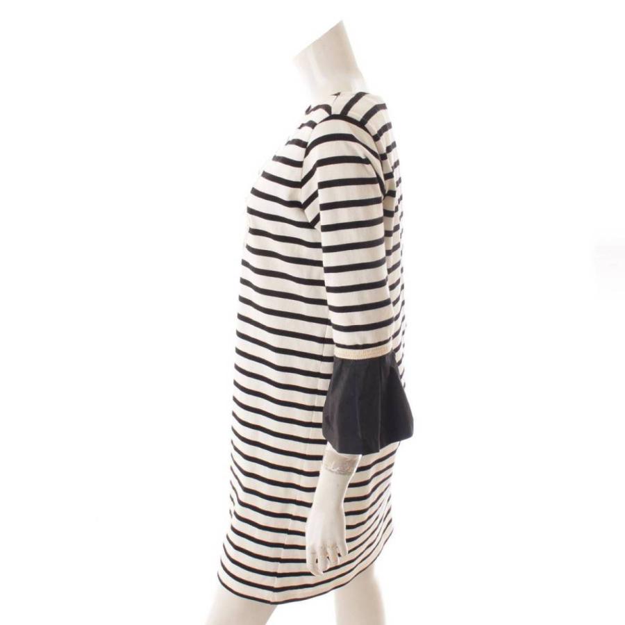 モンクレール】Moncler ABITO ボーダー レースロゴ コットン 