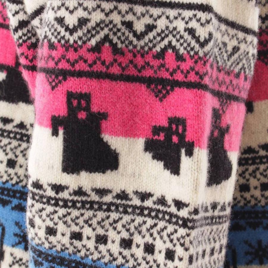 CELINE Celine メンズ 21SS ウール ジャガード ルーズ カーディガン  