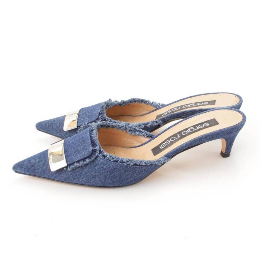 Sergio rossi 【セルジオロッシ】Sergio Rossi sr1 デニム パンプス  