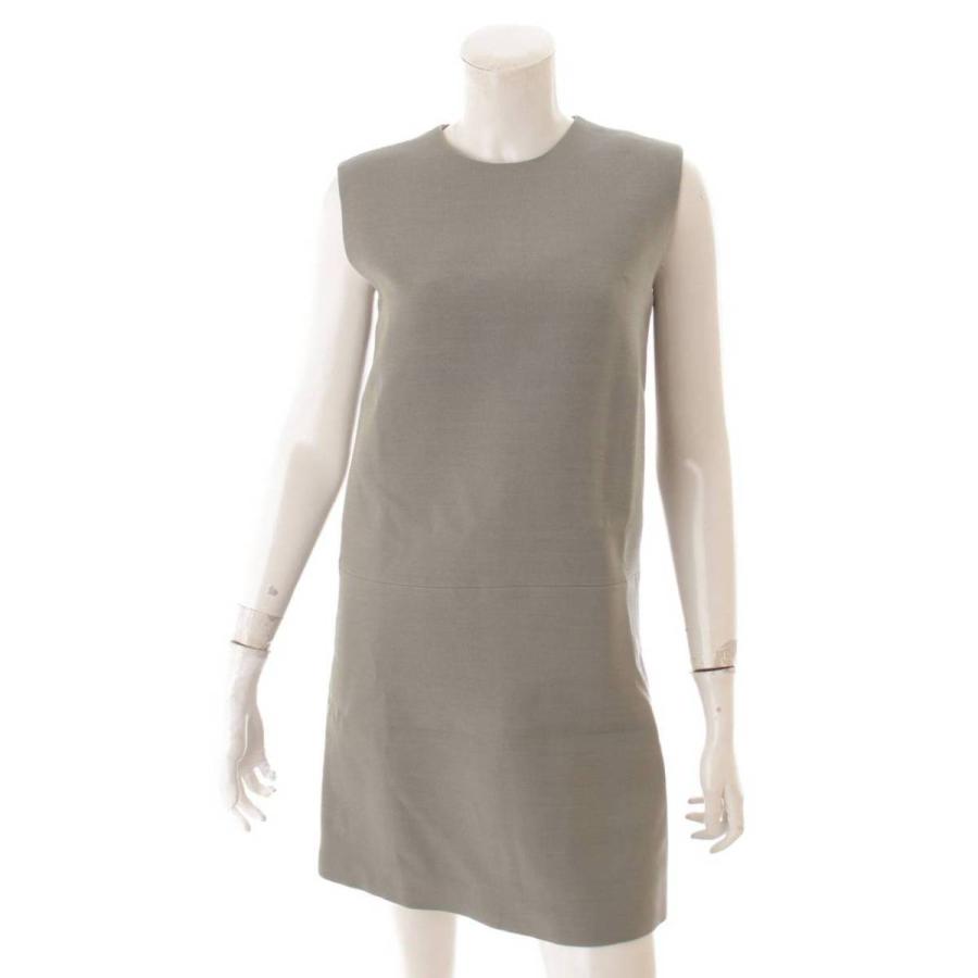 Christian Dior Dior 19AW ウール シルク ノースリーブ ワンピース 