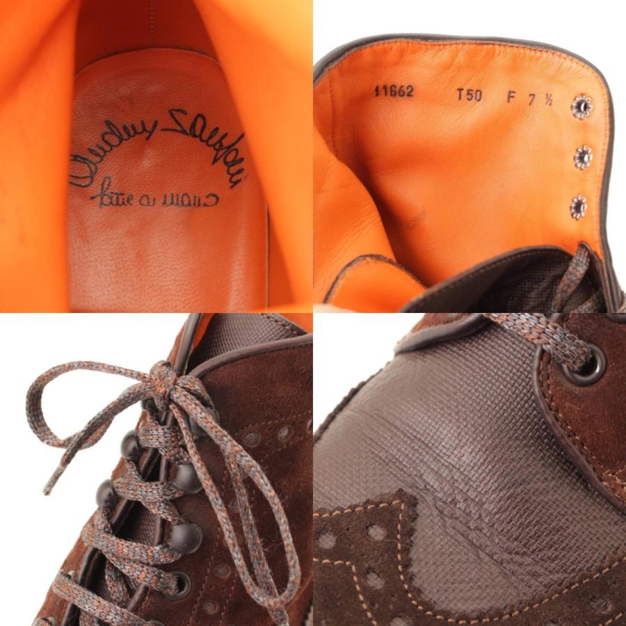 SANTONI 【サントーニ】Santoni メンズ レザー スエード ウィング 