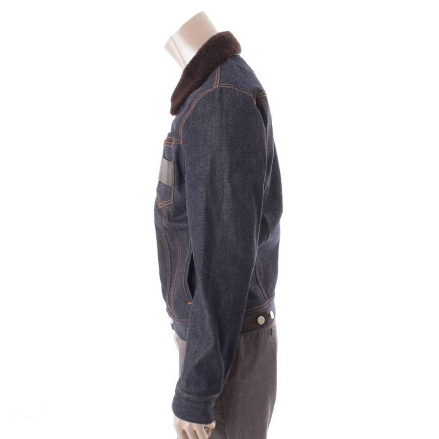 GIVENCHY 【ジバンシー】GIVENCHY メンズ ボア襟 デニムジャケット G  