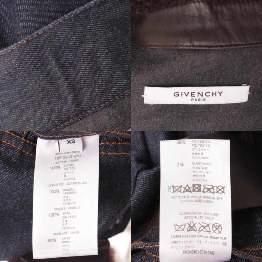 GIVENCHY 【ジバンシー】GIVENCHY メンズ ボア襟 デニムジャケット G  