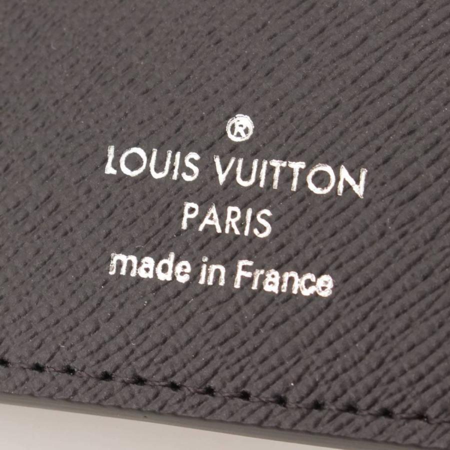 【ルイヴィトン】Louis Vuitton　メンズ ポルトフォイユ・ブラザ  長財布 M60622 ブラック 未使用【中古】【正規品保証】147237｜retrojp｜06