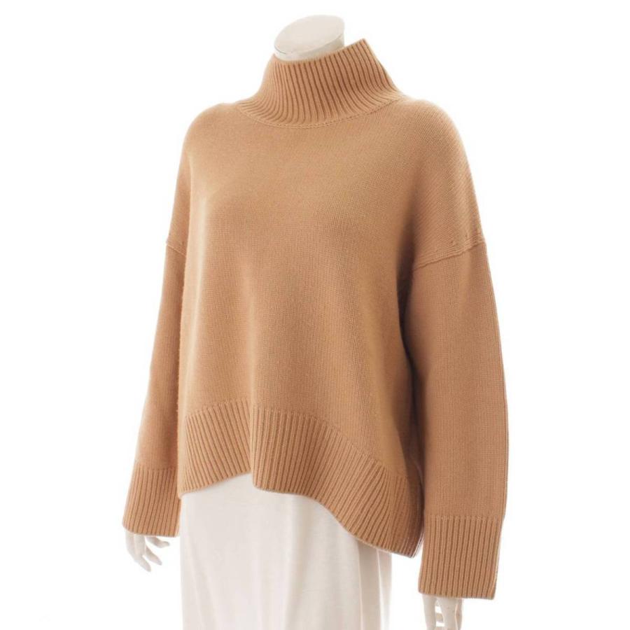 ebure エブール カシミヤ ハイネック チャンキー ニットセーター  