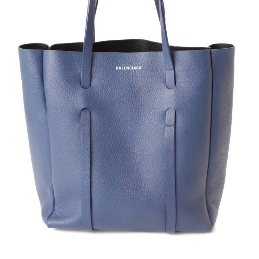 【バレンシアガ】Balenciaga エブリディ 2WAY レザー トートバッグ XS 489813 ブルー 148779 :148779