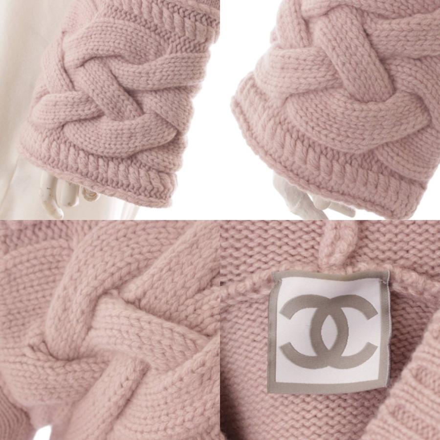 CHANEL 【シャネル】Chanel 07A スポーツライン カシミヤ混 フード付き 