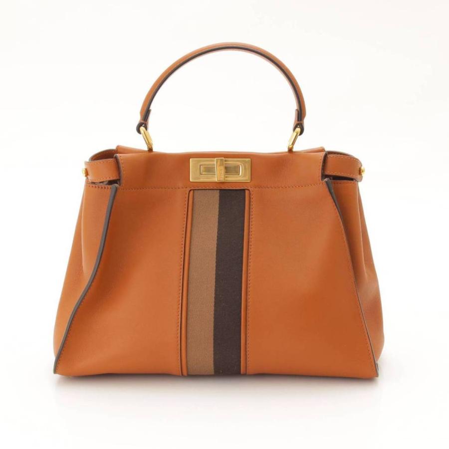 FENDI 【フェンディ】Fendi ピーカブー ミディアム レザー 2WAY 