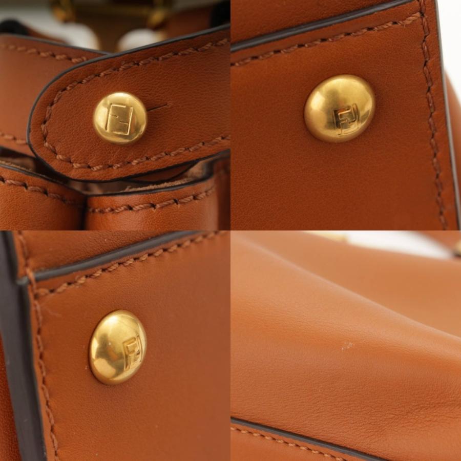 FENDI 【フェンディ】Fendi ピーカブー ミディアム レザー 2WAY 