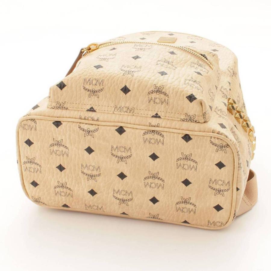 MCM 【エムシーエム】MCM ヴィセトス スタッズ レザー リュック バック  