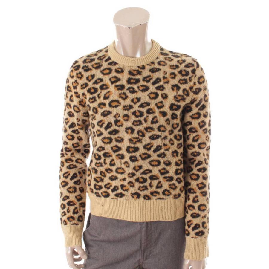 GUCCI 【グッチ】Gucci 20AW メンズ レオパード ニット トップス 