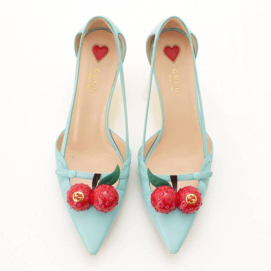 GUCCI 【グッチ】Gucci 18AW インターロッキングG チェリー バンブー  