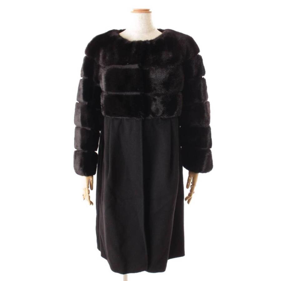 フォクシー】Foxey ミンクショコラ カシミヤ ロングコート 37177 