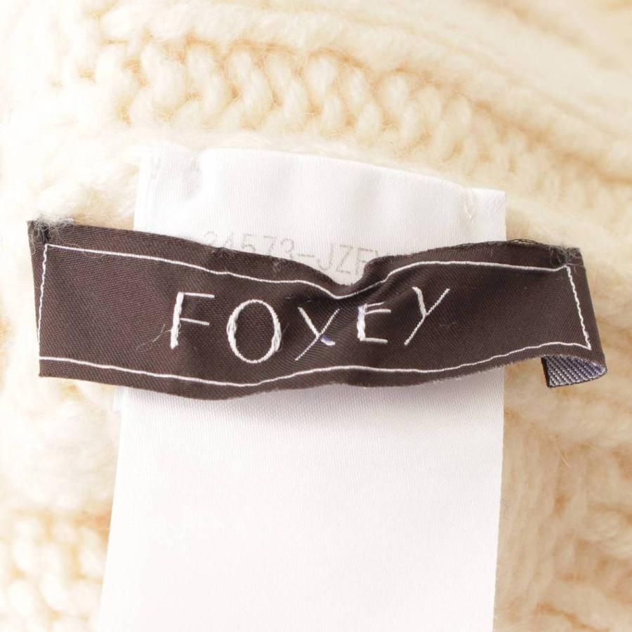 FOXEY 【フォクシー】Foxey カシミヤ ニット帽 キャップ 34573 FOXEY 【フォクシー】Foxey カシミヤ ニット帽 キャップ 34573