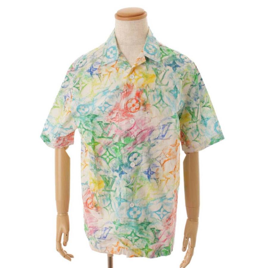 Louis Vuitton メンズ 21SS パステルモノグラム シャツ RM211M マルチ