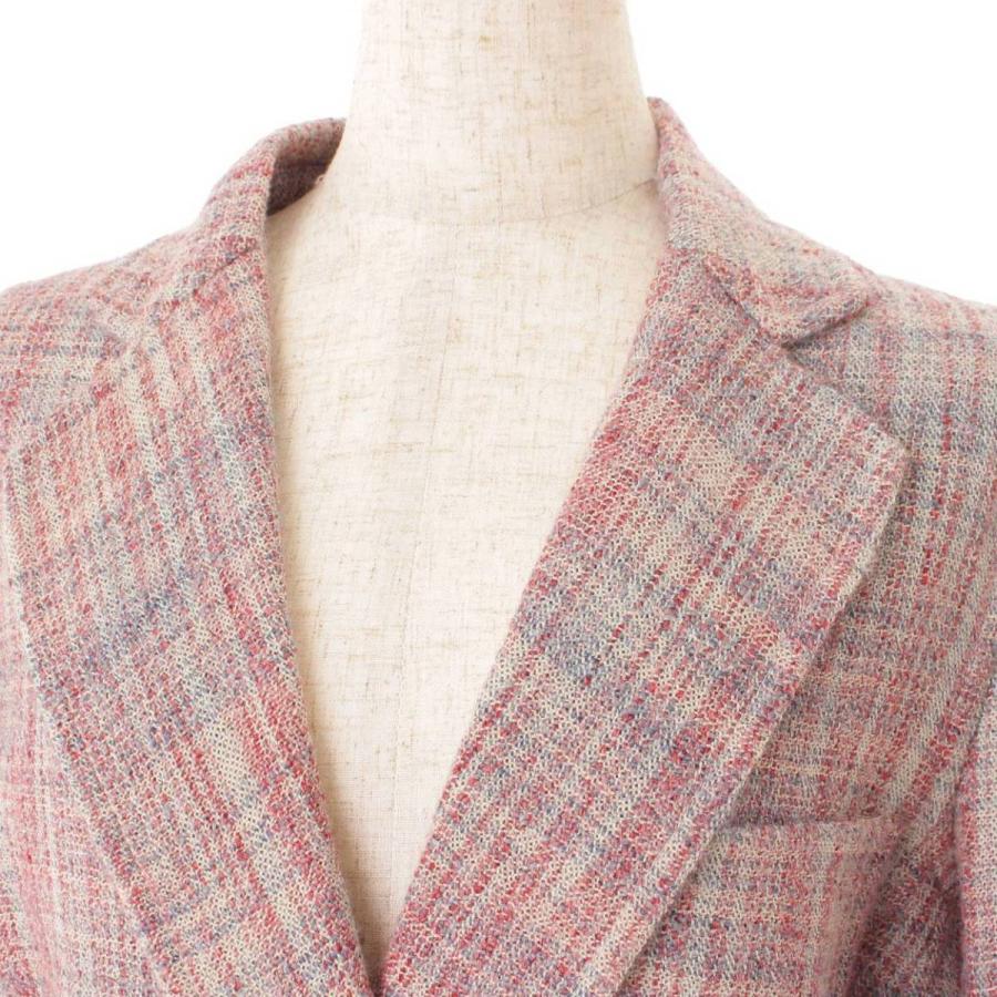 CELINE チェック柄 ロングコート ベルト付き CELINE チェック柄 ロングコート ベルト付き