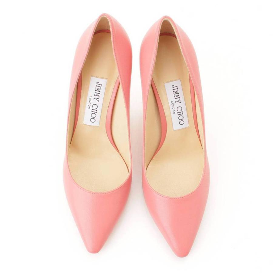 Jimmy Choo ROMY 85 レザー パンプス KID 194 ピンク 36 1/2 未使用 