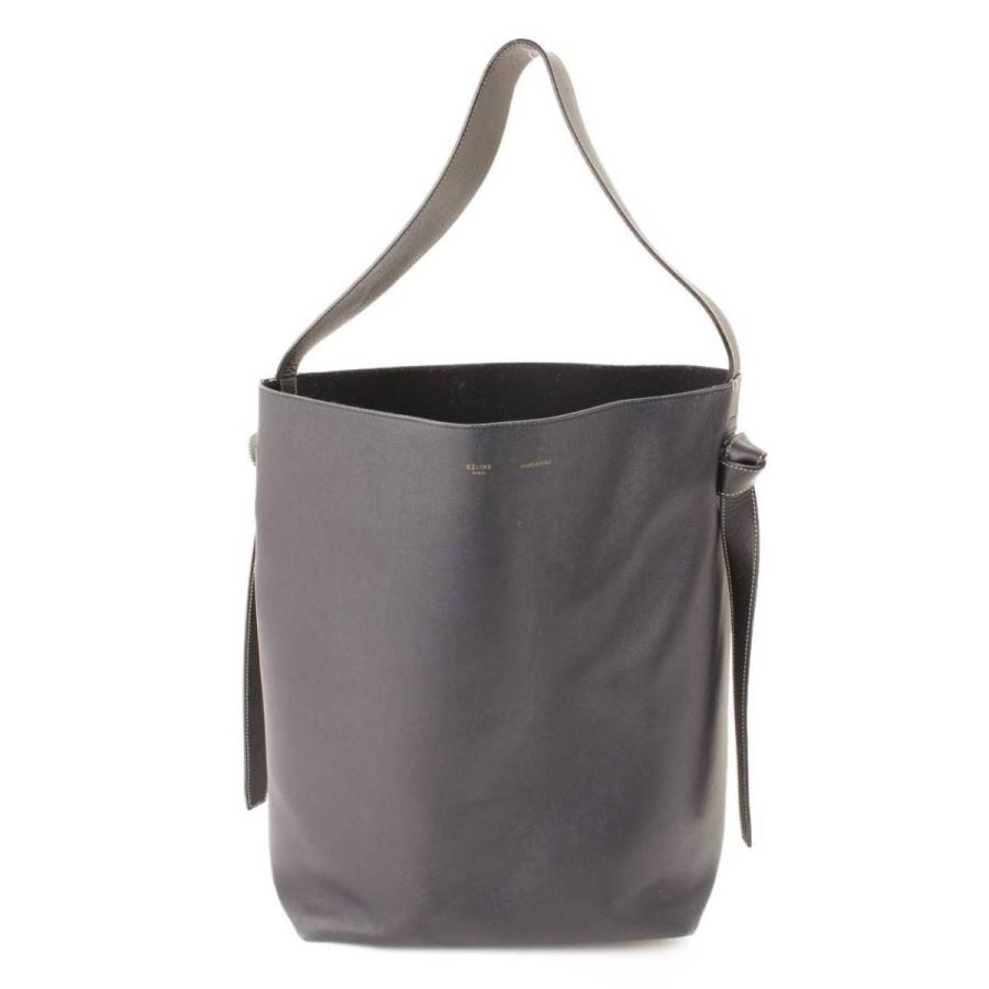 CELINE 【セリーヌ】Celine ツイステッドカバ レザー トートバッグ 