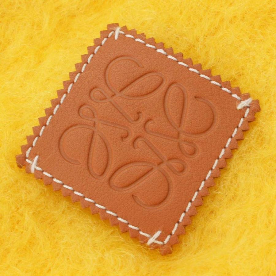LOEWE 【ロエベ】Loewe アナグラム モヘア フリンジ マフラー