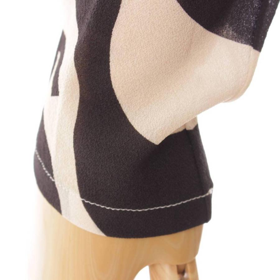 CHANEL Chanel 21SS シルククレープ ココマーク ドレス CHANEL Chanel 21SS シルククレープ ココマーク ドレス