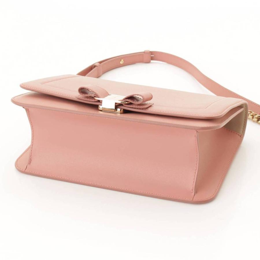 FERRAGAMO Salvatore Ferragamo ヴァラリボン レザー チェーン FERRAGAMO Salvatore Ferragamo ヴァラリボン レザー チェーン