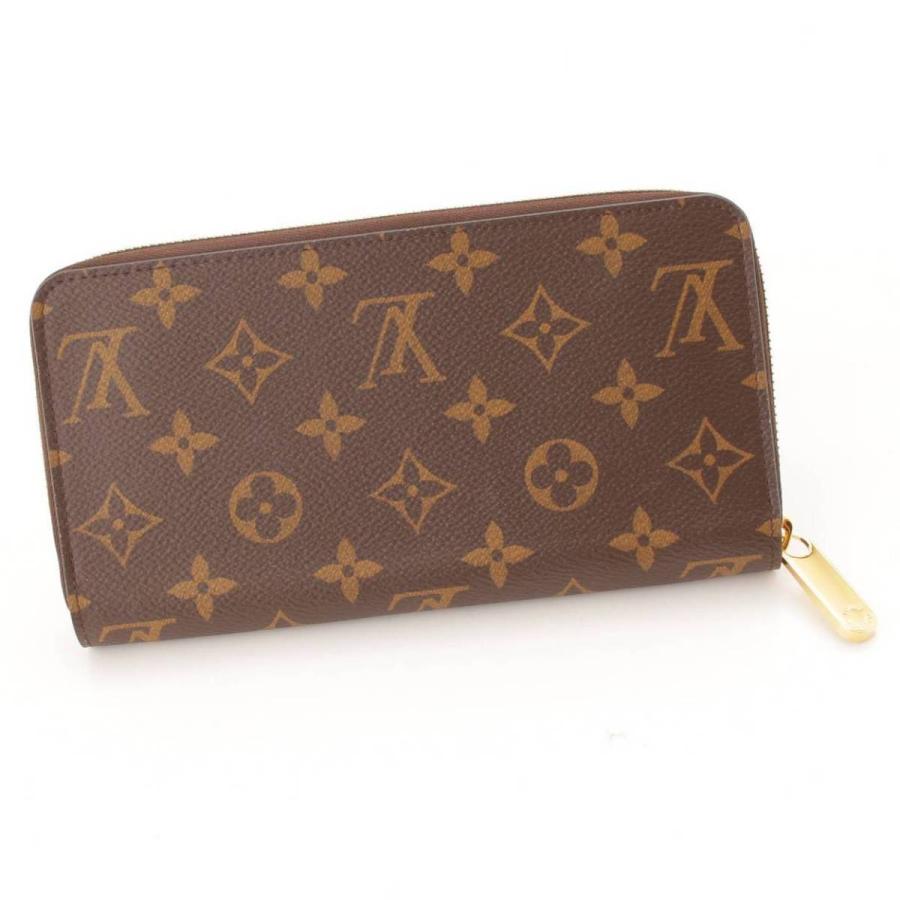 【ルイヴィトン】Louis Vuitton　モノグラム ジッピーウォレット M41895 ブラウン×フューシャ 153061｜retrojp｜02