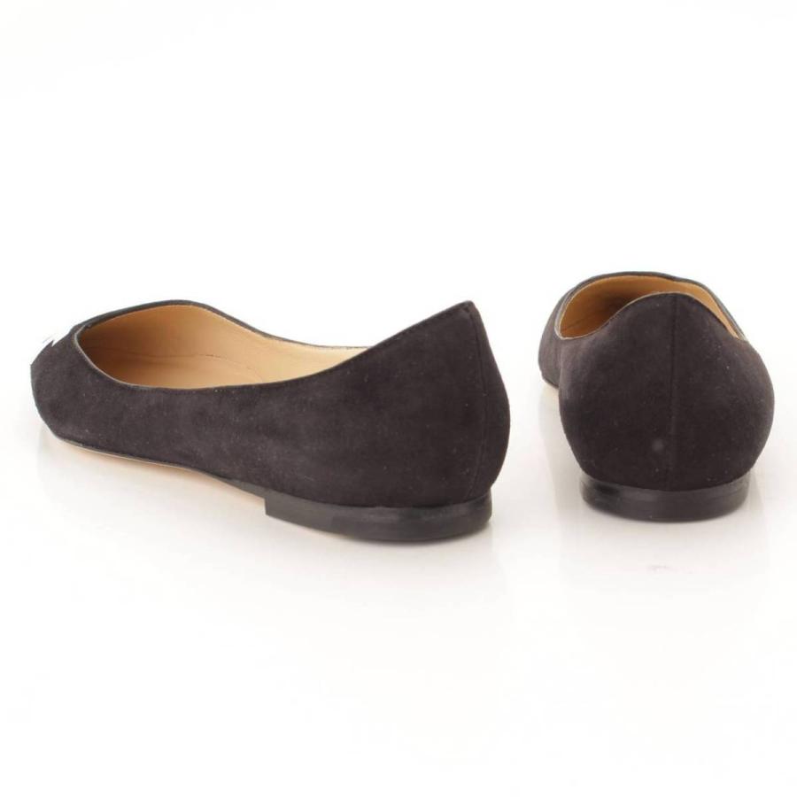 Jimmy Choo LOVE FLAT ポインテッドトゥ フラット パンプス ブラック 