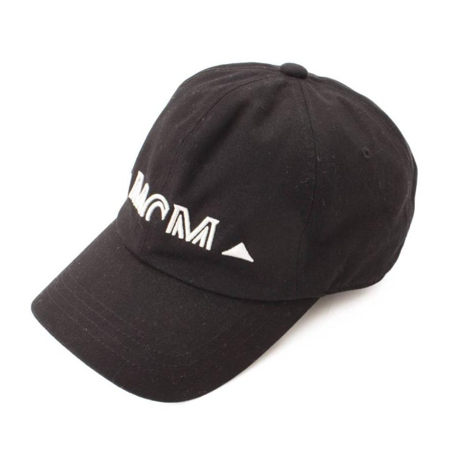 MCM ロゴ入り キャップ 黒