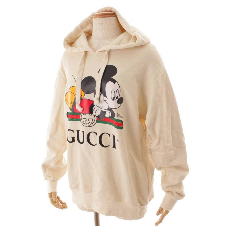 Gucci 20SS ディズニーコラボ ミッキー フードトレーナー パーカー