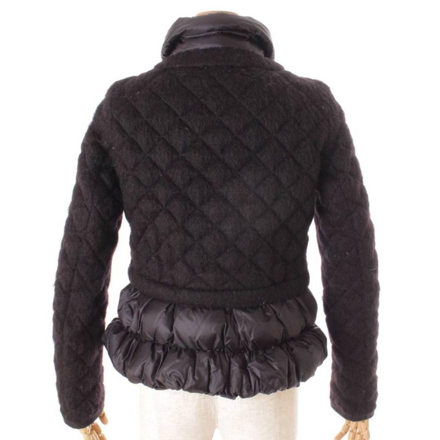 モンクレール】Moncler GAUFRE ゴーフル モヘア混 レイヤード風 ダウン 