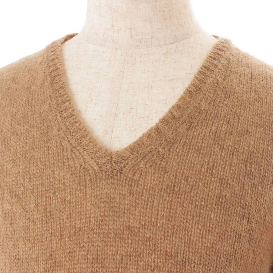 ナンバーナイン】NUMBER(N)INE メンズ 09AW モヘア グランジ Vネック